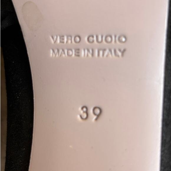 G Gibellieri Womens Black Suede Leather Platform Pump Heel Size 39 US 8.5 - Picture 5 of 5